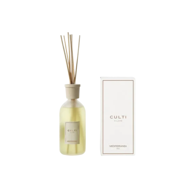 culti_mediterranea_stile_diffuser-500a Culti Mediterranea Stile Diffuser 500ml Pack