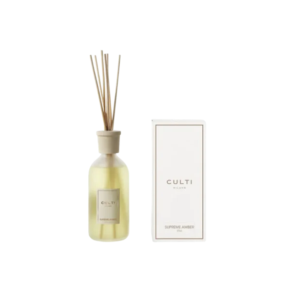 Culti Supreme Amber Stile Diffuser 500ml Pack