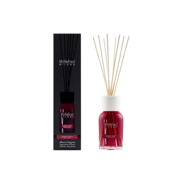 Millefiori Grape Cassis Diffuser w. Pack