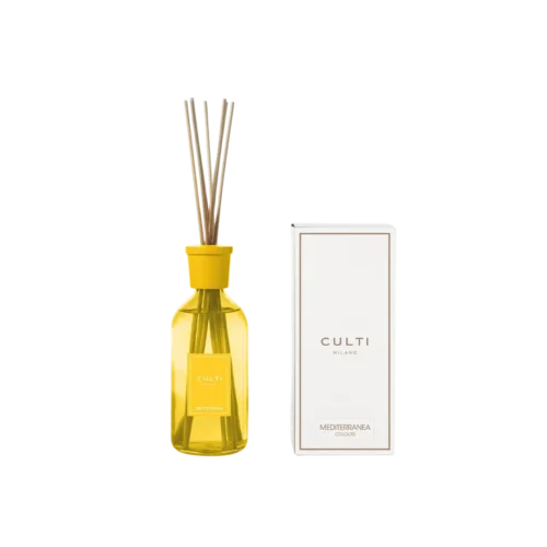 Culti Mediterranea Yellow 500ml Diffuser with Pack