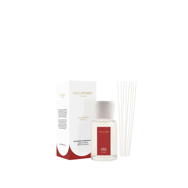 Millefiori Miele Bianco Diffuser 250ml with Pack