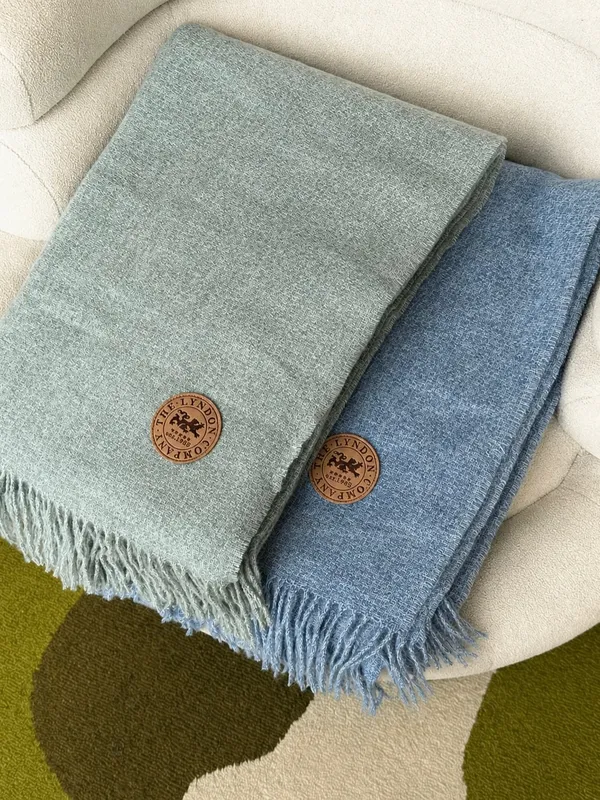 Green Throw Blanket