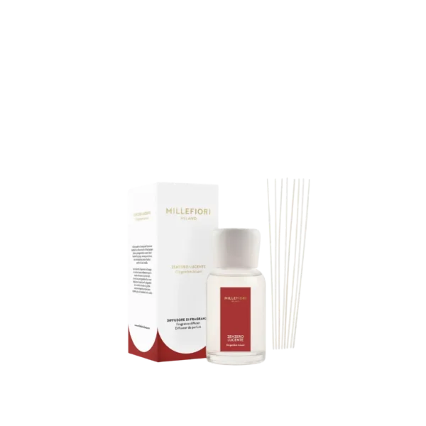 Millefiori Zenzero Lucente Diffuser 250ml with Pack